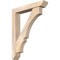 Ekena Millwork Balboa Slat Smooth Bracket w/ Offset Brace, Douglas Fir, 5 1/2"W x 30"D x 38"H BKT0604X30X38BOA06SDF - alternate 1